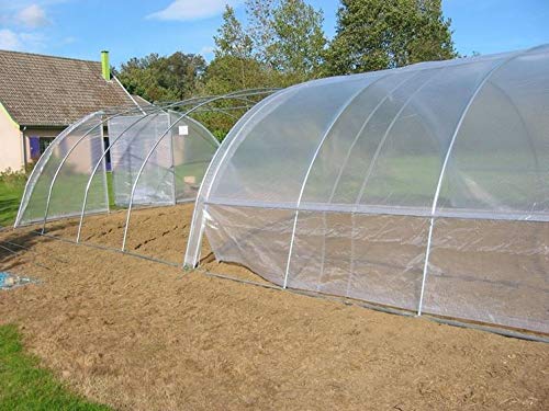 A roll of greenhouse plastic film